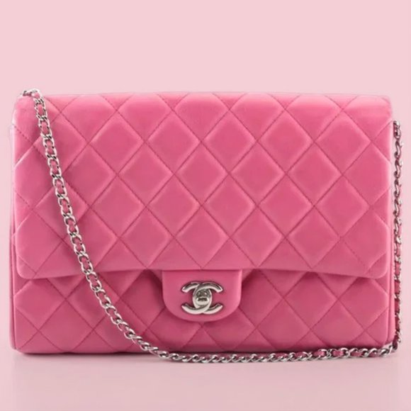 CHANEL Handbags - Chanel Quilted Single Flap New Clutch on Chain